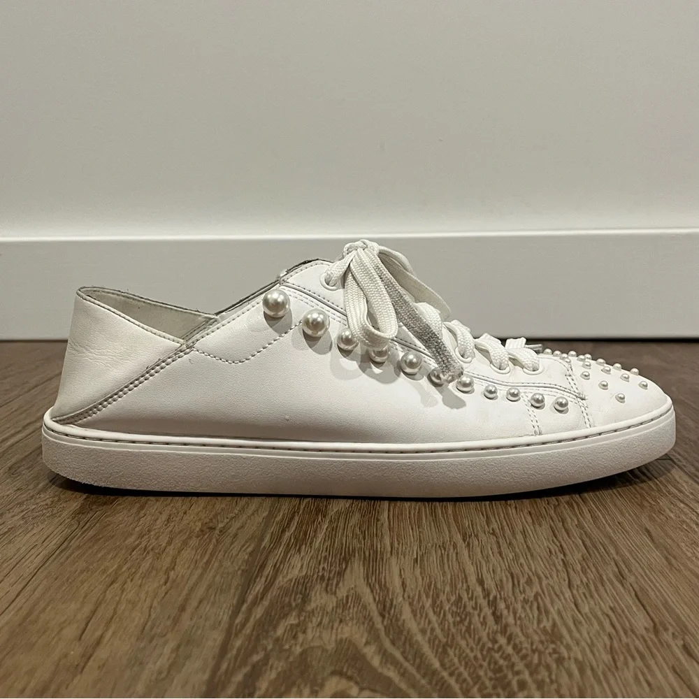 Stuart Weitzman, Goldie Convertible Sneaker - Size 9.5